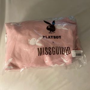 Playboy Cropped Hoodie
